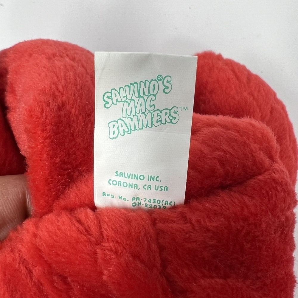 Salvinos Big Bammers Mark McGwire #25 Plush Bear 10 Inch Red MLB Collectible Toy - Picture 3 of 12